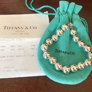 Sterling Silver Tiffany HardWear Ball Bracelet